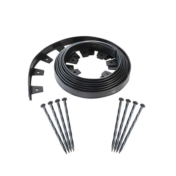Dimex EasyFlex 40-ft No-Dig Plastic Landscape Edging Kit