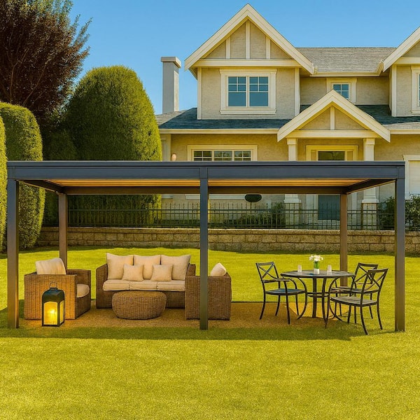 Domi Outdoor Living 10x12 Vinyl Pergola