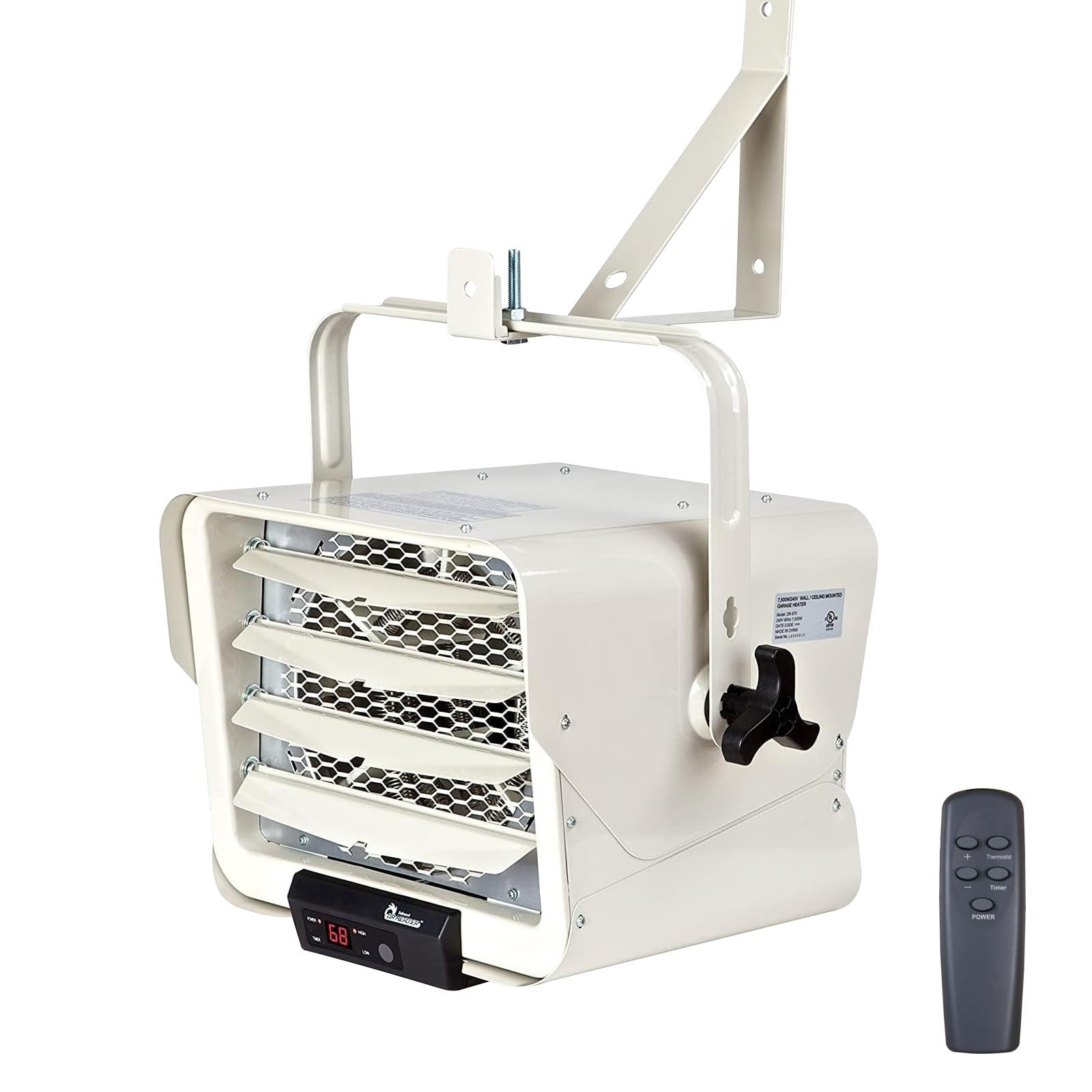 Dr. Infrared Heater DR-238 7500W Hardwired Heater