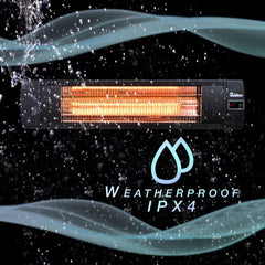 Dr. Infrared Heater DR-238 Outdoor Wall Heater 1500W Carbon Infrared