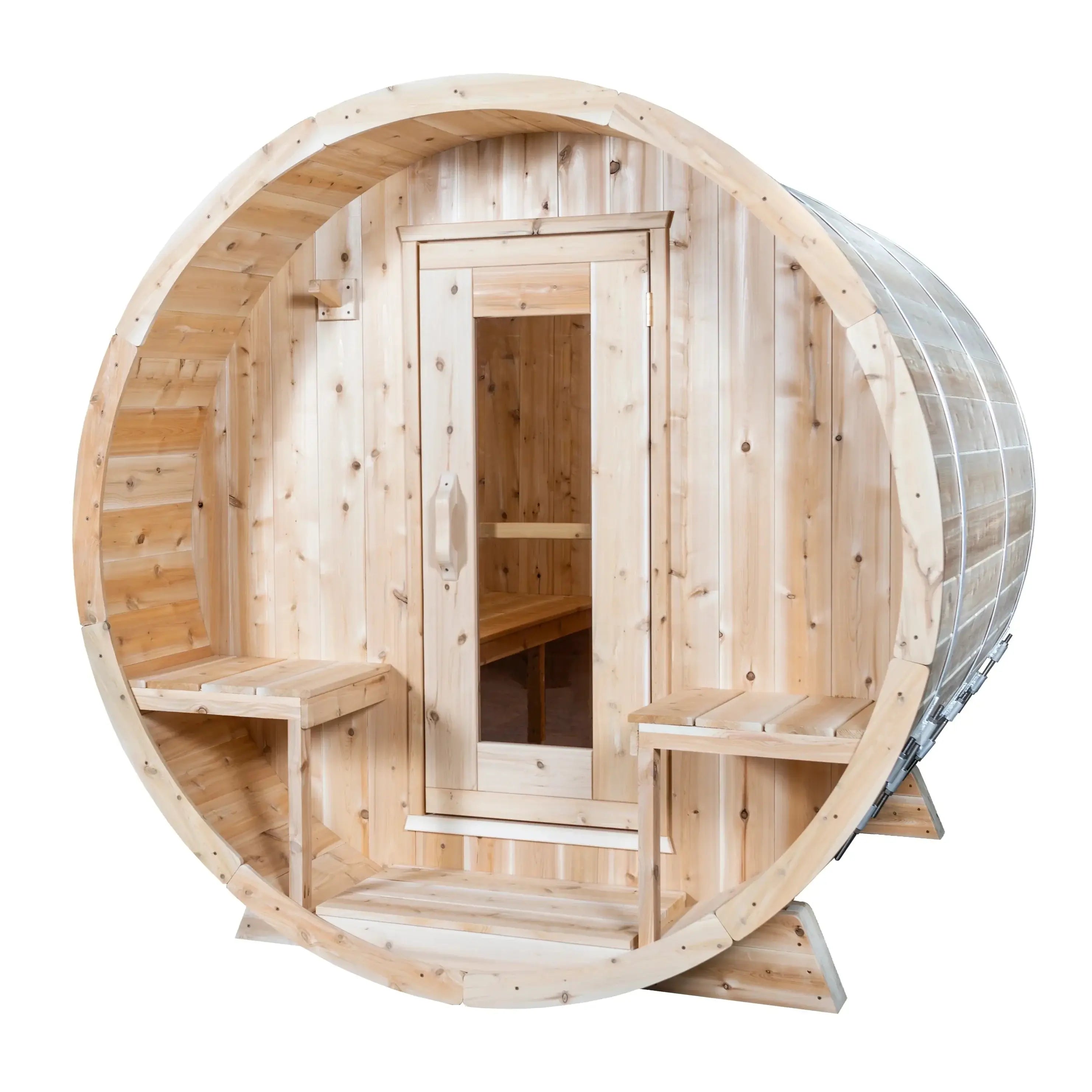 Dundalk LeisureCraft Canadian Timber Classic Barrel Sauna