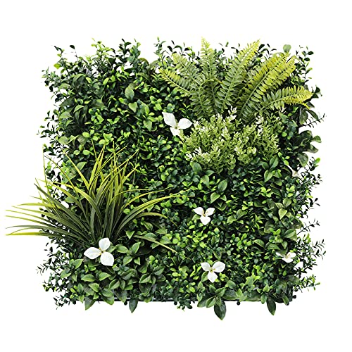 ECOOPTS 20"x20" Artificial Boxwood Panels (4-Pack)