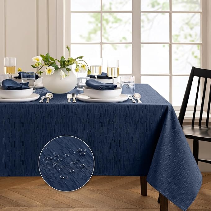 Elrene Home Fashions Hamaca Outdoor Fabric Tablecloth
