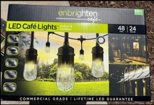 Enbrighten 48-Count 24-ft LED Cafe Lights