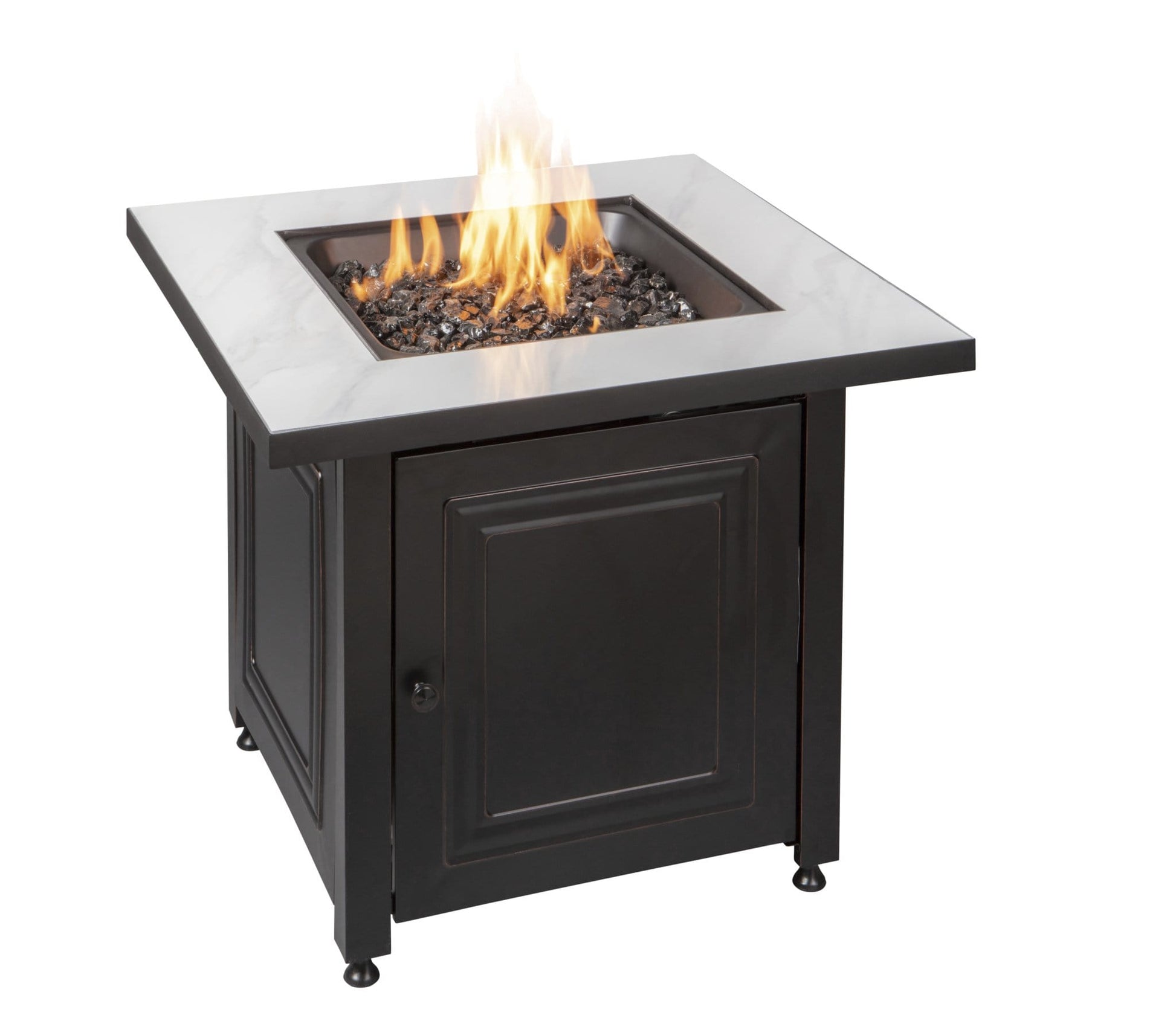 Endless Summer 30-Inch Round Electric Fire Pit Table by Blue Rhino