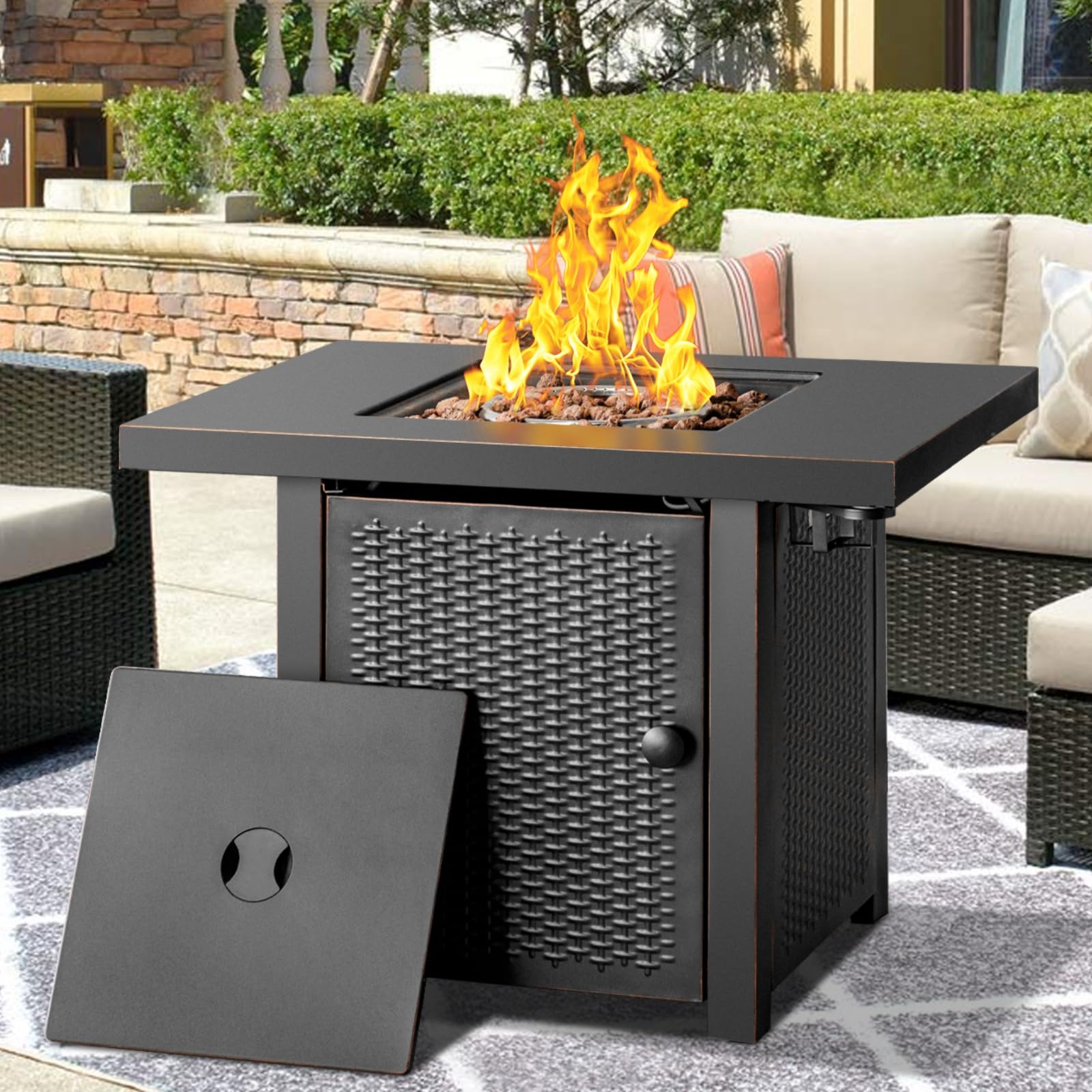 Endless Summer GAD1423SP 35-Inch Rectangle Propane Fire Table