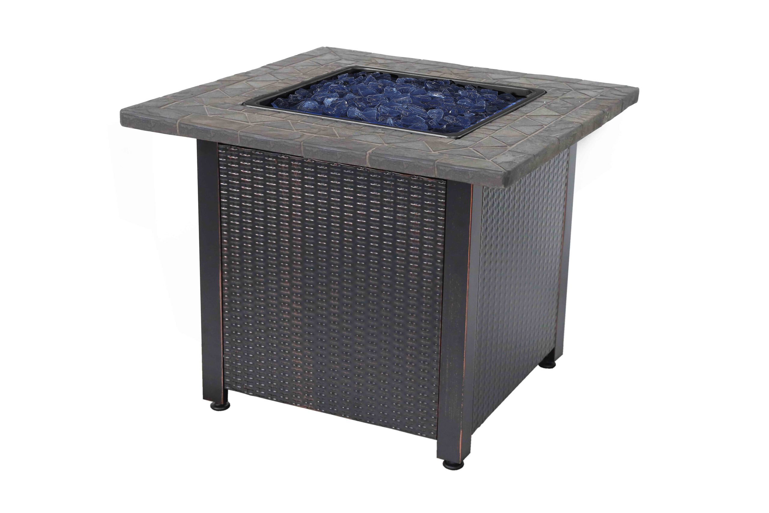 Endless Summer GAD1423SP 40,000 BTU Square Propane Gas Fire Pit Table