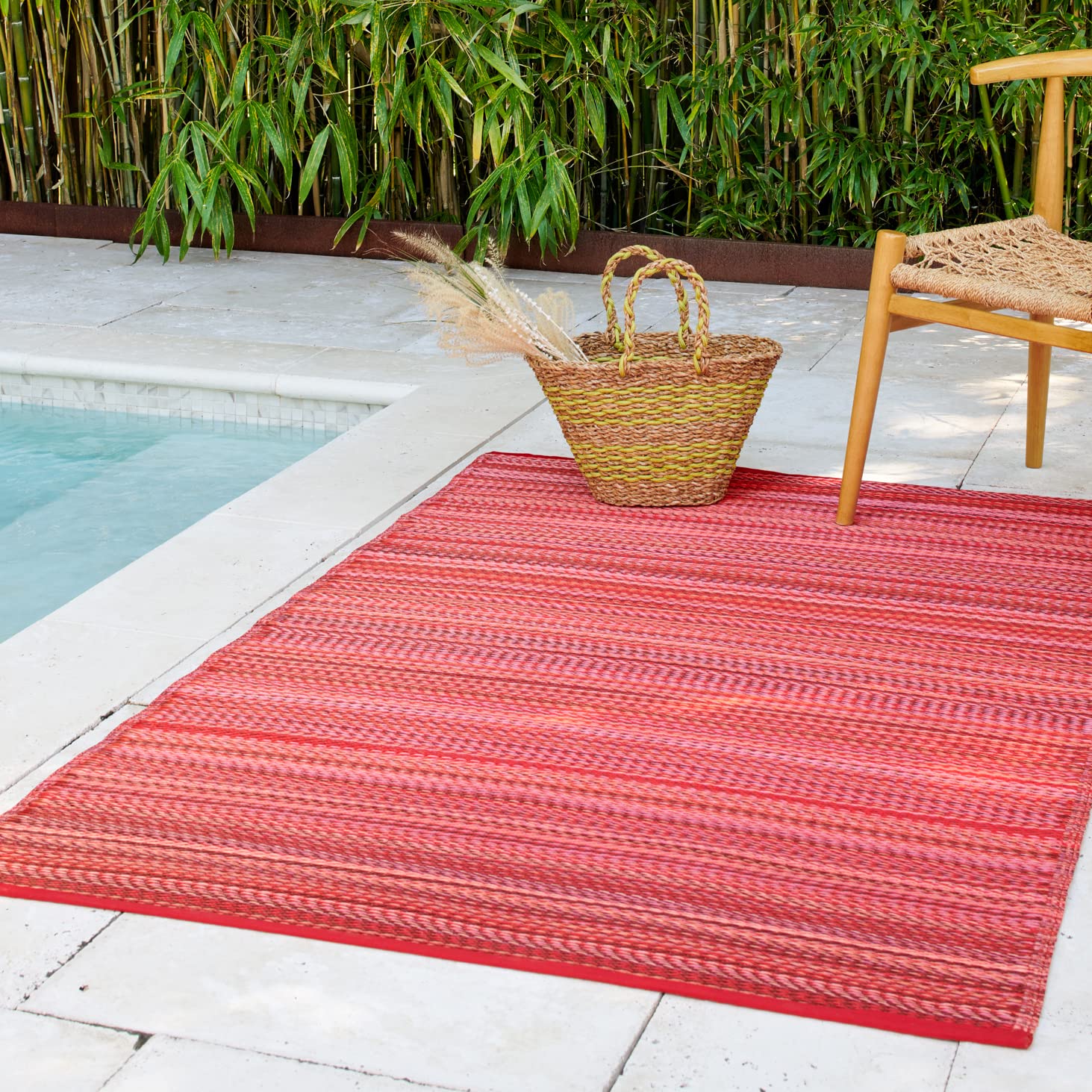Fab Habitat Recycled Plastic Indoor/Outdoor Area Rug