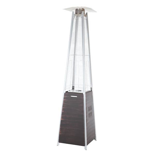 Fire Sense 60472 Hammered Bronze Pyramid Patio Heater