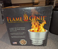 Flame Genie FG-16 Portable Stainless Steel Wood Pellet Fire Pit