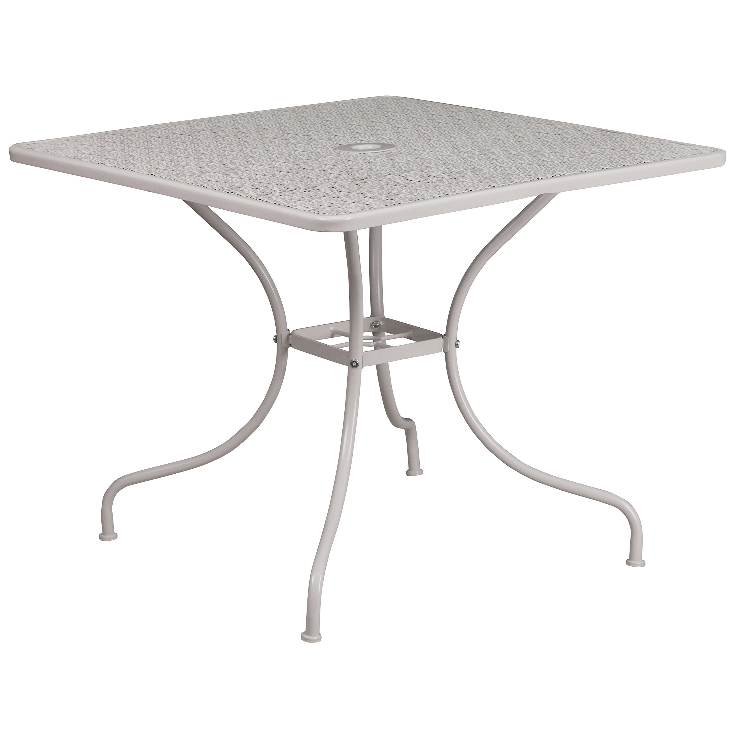 Flash Furniture 36" Round Commercial Grade Aluminum Indoor-Outdoor Dining Table