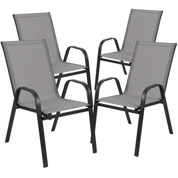 Flash Furniture Galveston Series Indoor-Outdoor Stacking Chair