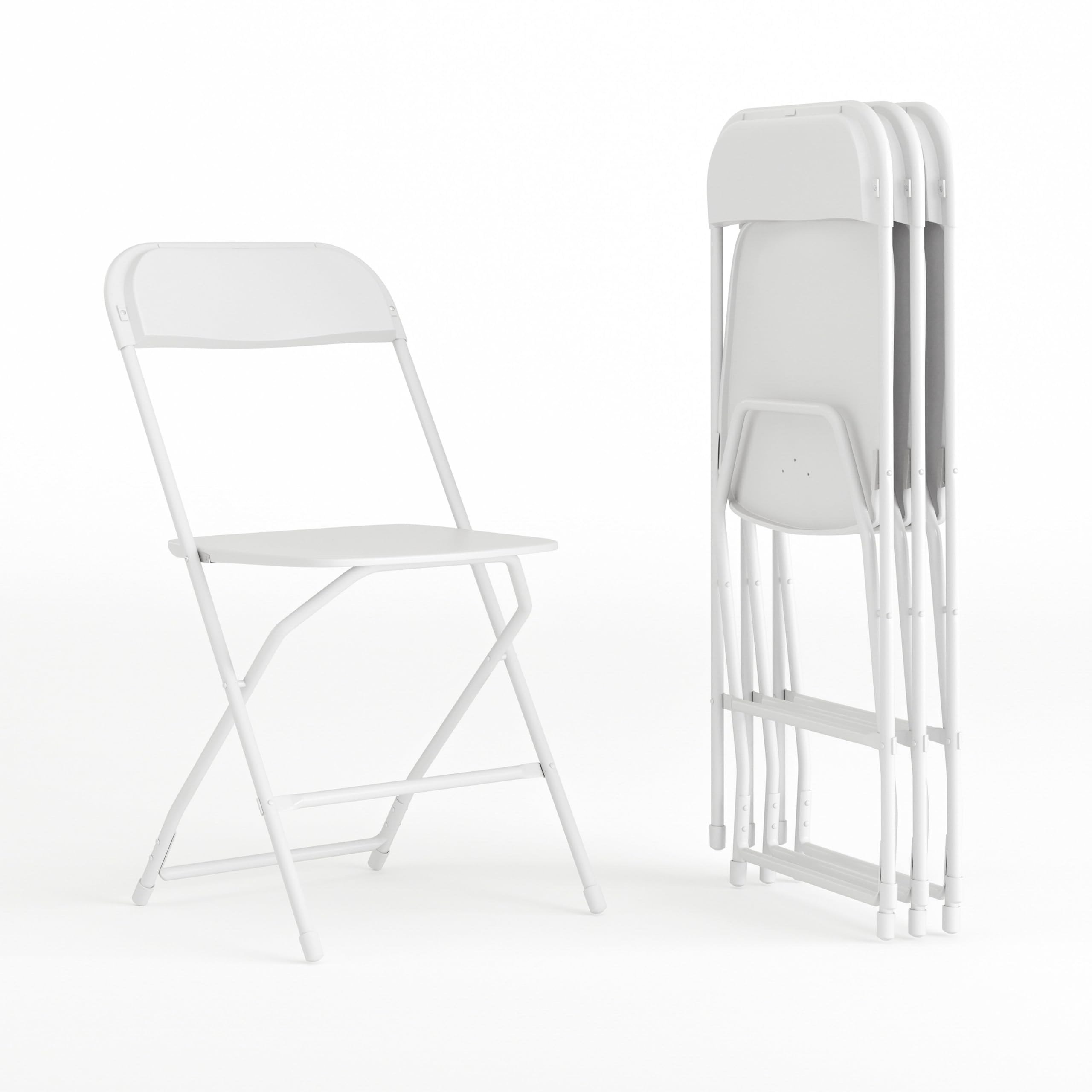 Flash Furniture Hercules Series 650 lb Resin Cross Back Chair