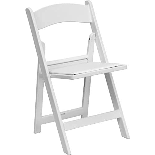 Flash Furniture Hercules Series 800 lb. Capacity Premium Plastic Folding Chair, 4-Pack