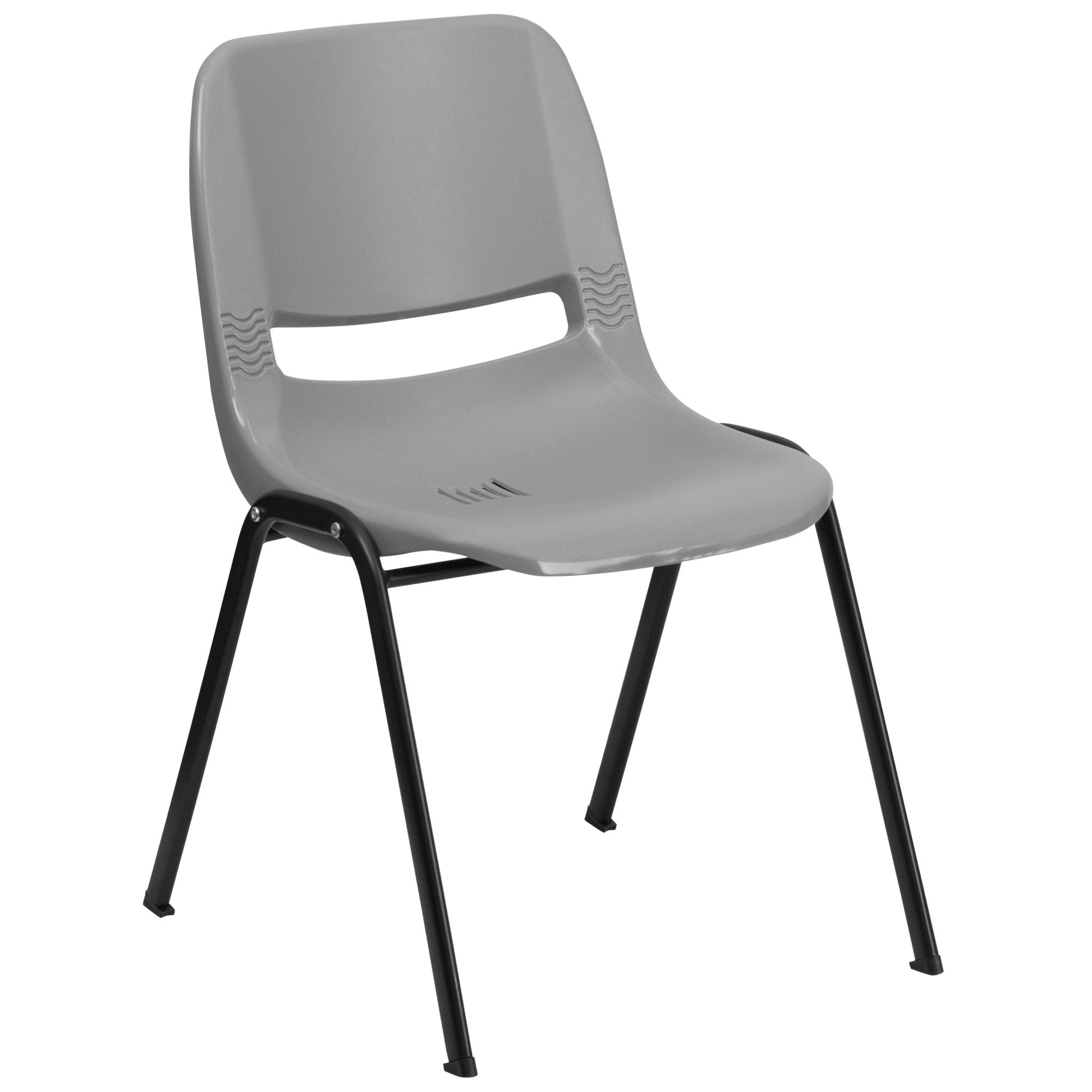 Flash Furniture Hercules Series 880 lb. Capacity Heavy Duty Plastic Stack Chair
