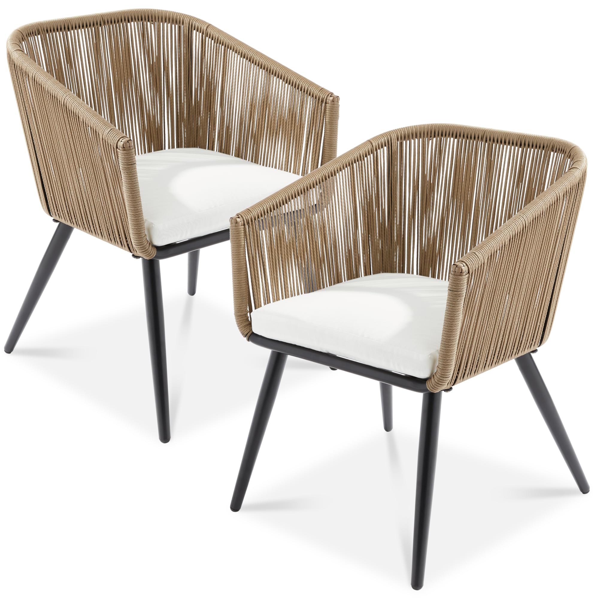 Flash Furniture Siesta Aluminum Swivel Patio Dining Chair