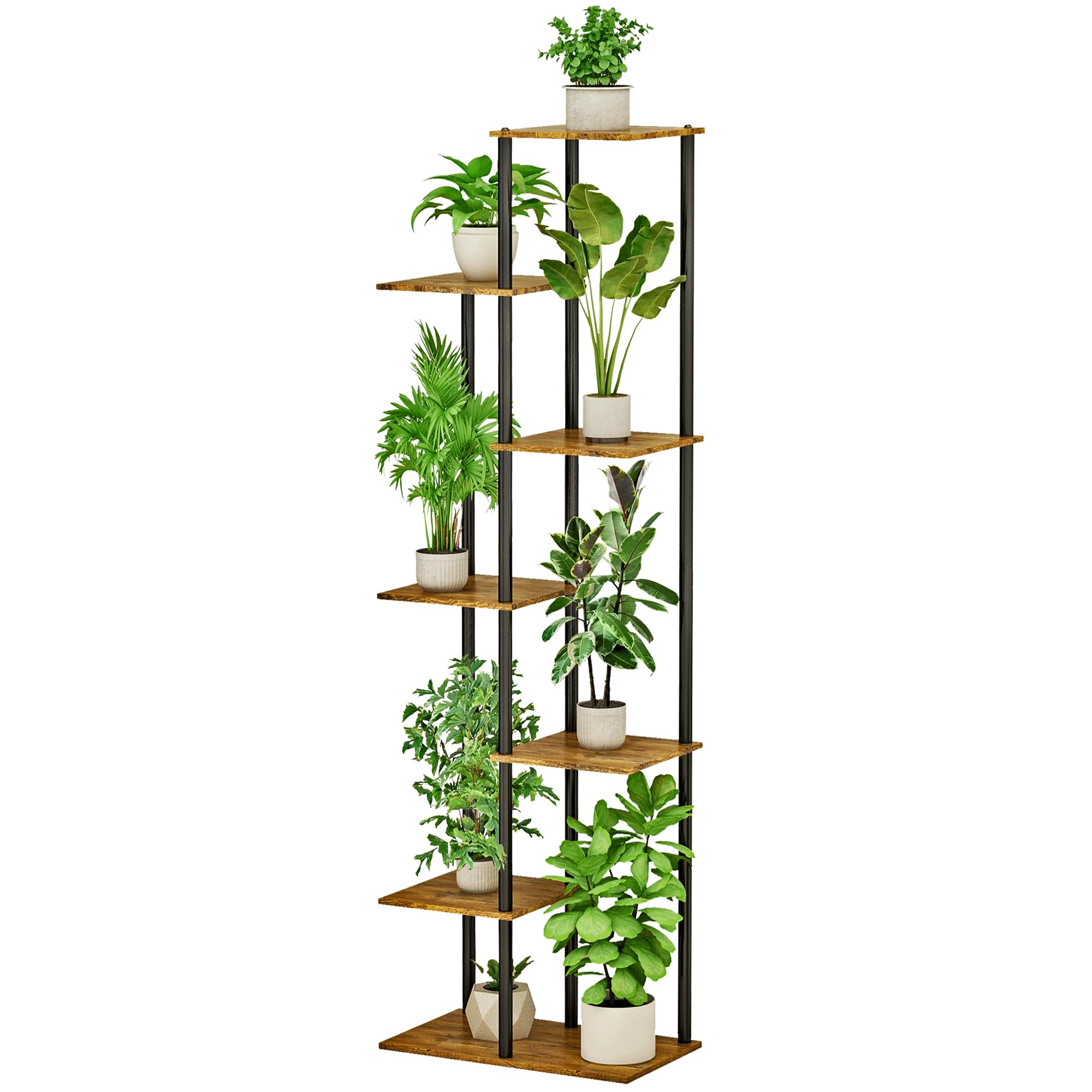 FOPAMTRI 6-Tier Corner Plant Stand