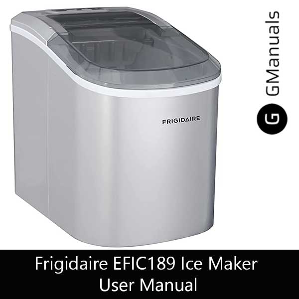 Frigidaire EFIC189-Silver Portable Ice Maker