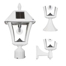 Gama Sonic GS-94B Baytown Bulb Outdoor Solar Lamp Post