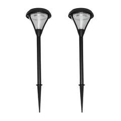 Gama Sonic Premier Solar Powered LED Outdoor Wall Lantern in Black