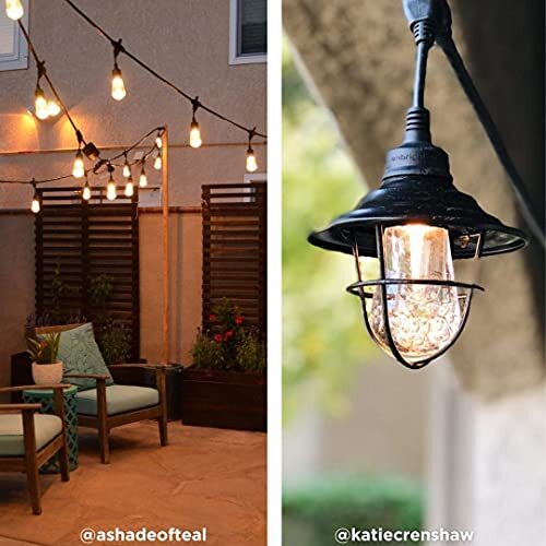 GE Enbrighten 48ft LED Cafe String Lights