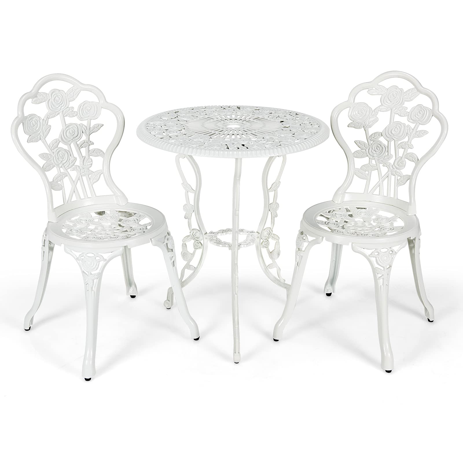 Giantex 3-Piece Cast Aluminum Bistro Set