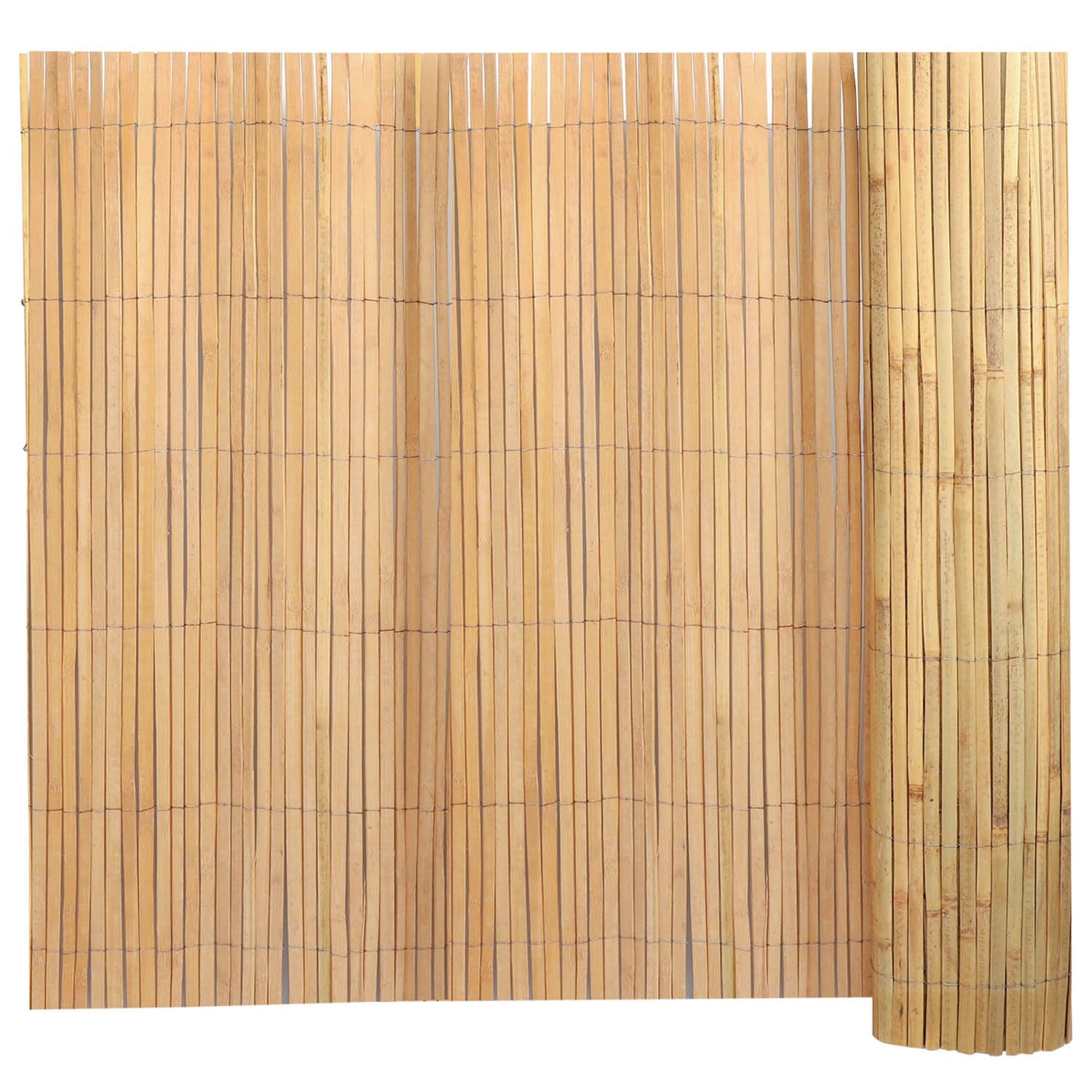 GOJOOASIS Bamboo Fence Roll 4ft x 16ft