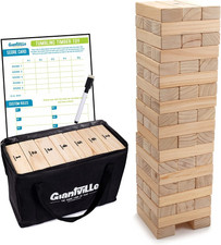 GoSports Giant Tumbling Timbers Toppling Tower Game