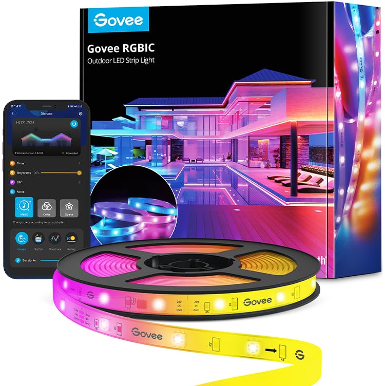 Govee Outdoor LED Strip Lights 32.8ft Waterproof