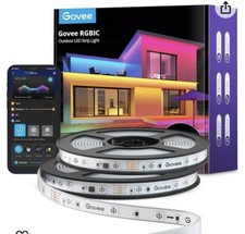 Govee RGBIC Outdoor LED Strip Lights (32.8 ft, IP65)