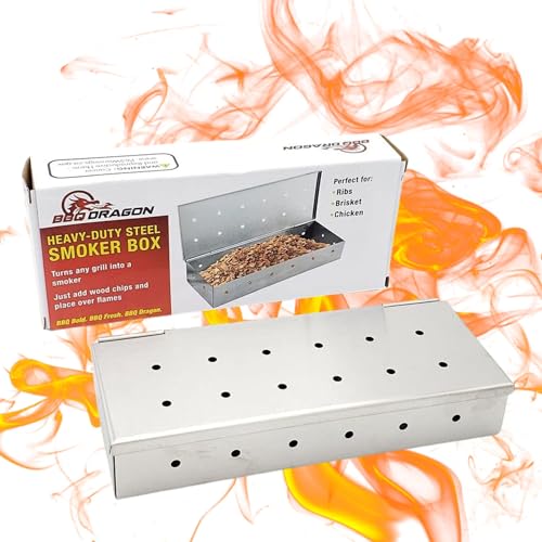 Grillaholics Heavy Duty Smoker Box for Gas Grill