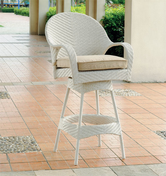 Grosfillex Bahia 30-Inch Resin Bar Stool