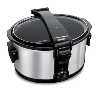 Hamilton Beach 7-Quart Stay or Go Portable Slow Cooker