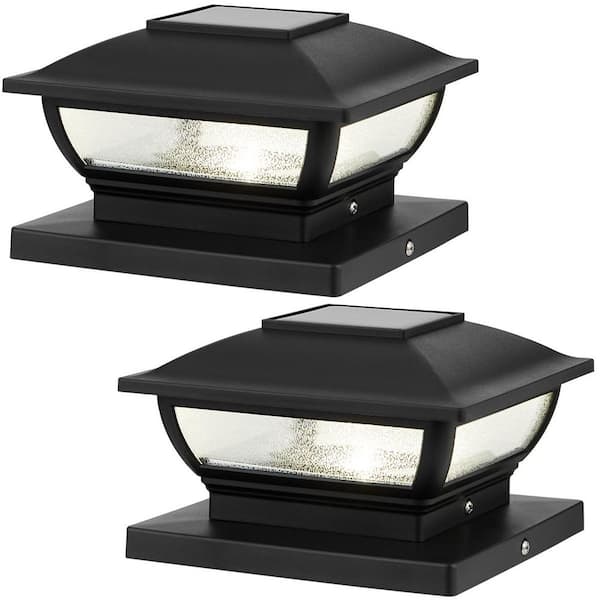 Hampton Bay Solar Post Cap Light for 5-Inch Posts