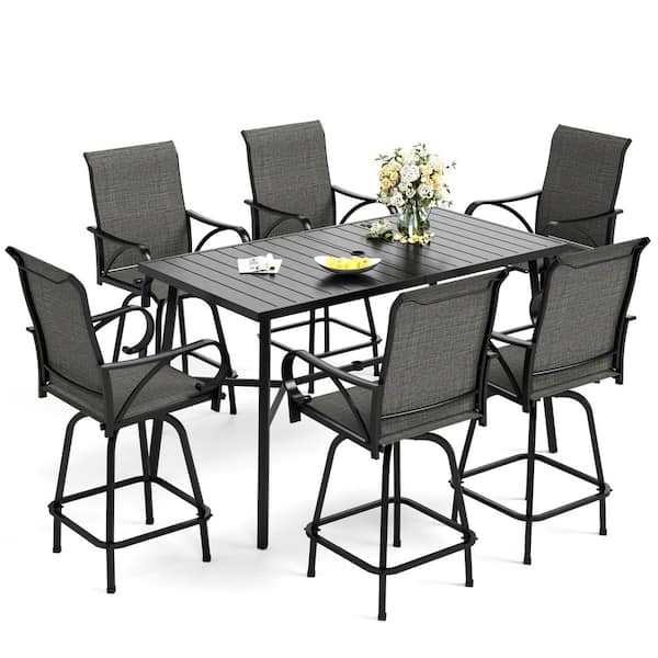 Hanover Outdoor Traditions 5-Piece Bar-Height Dining Set