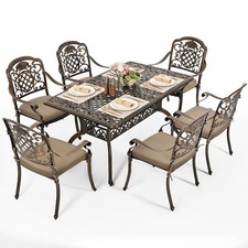 Hanover Traditions 5-Piece Cast Aluminum Outdoor Dining Set