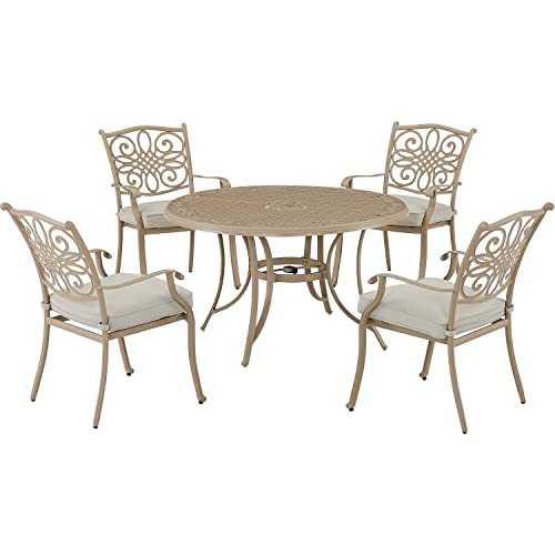 Hanover Traditions 5-Piece Outdoor Seating Set