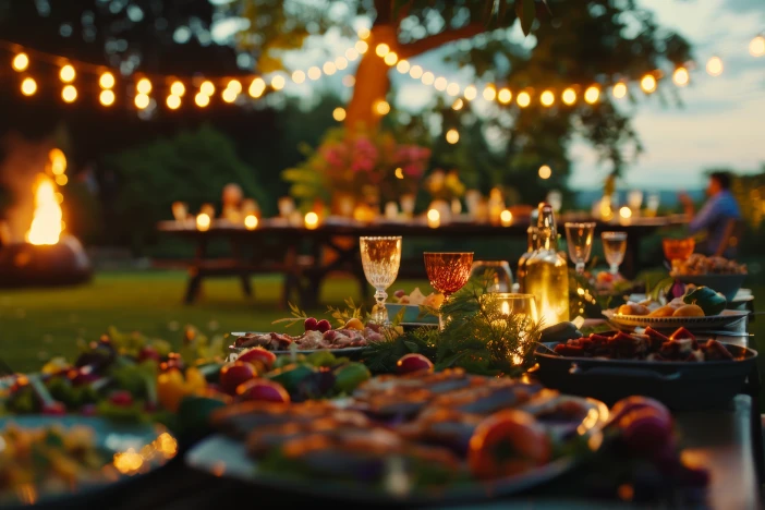 Best Outdoor Buffet Tables for Backyard Parties