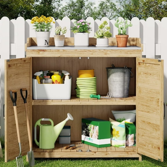 Best Outdoor Potting Benches for Patio Gardens