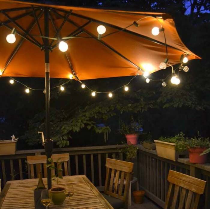 Best Patio Umbrella Lights for Ambiance
