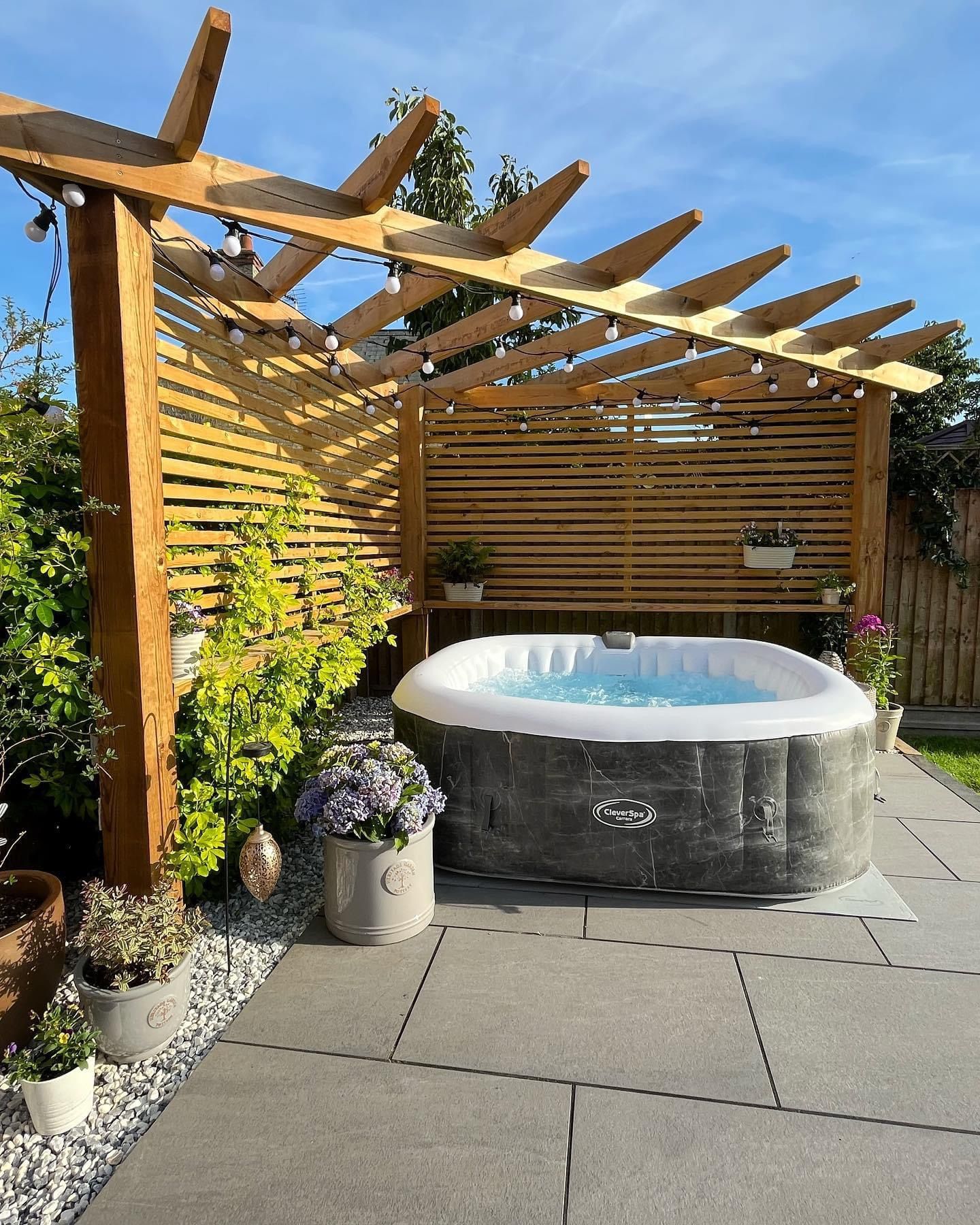 Best Shade Structures for Your Hot Tub Area