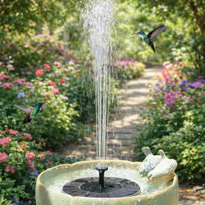 Best Solar Garden Fountains for Backyard Ponds