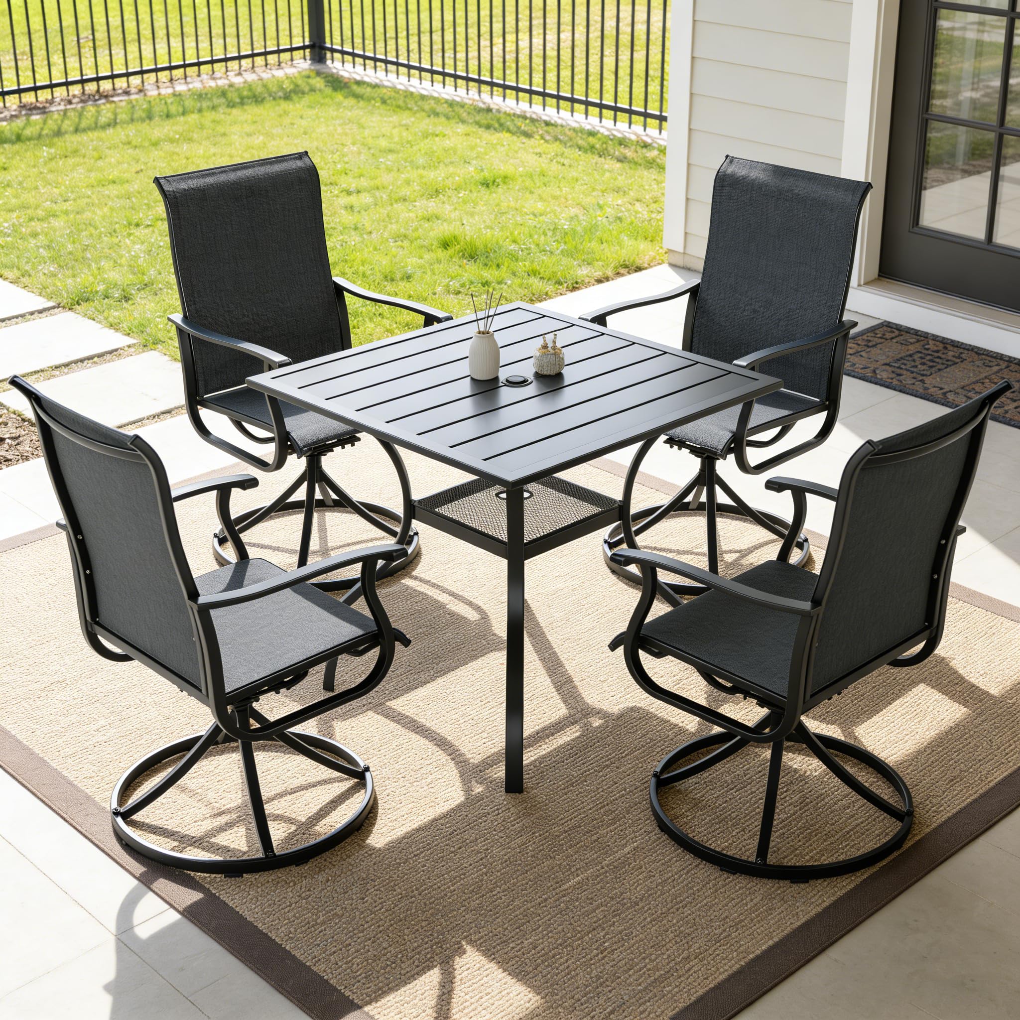 Best Swivel Patio Dining Chairs for Any Table