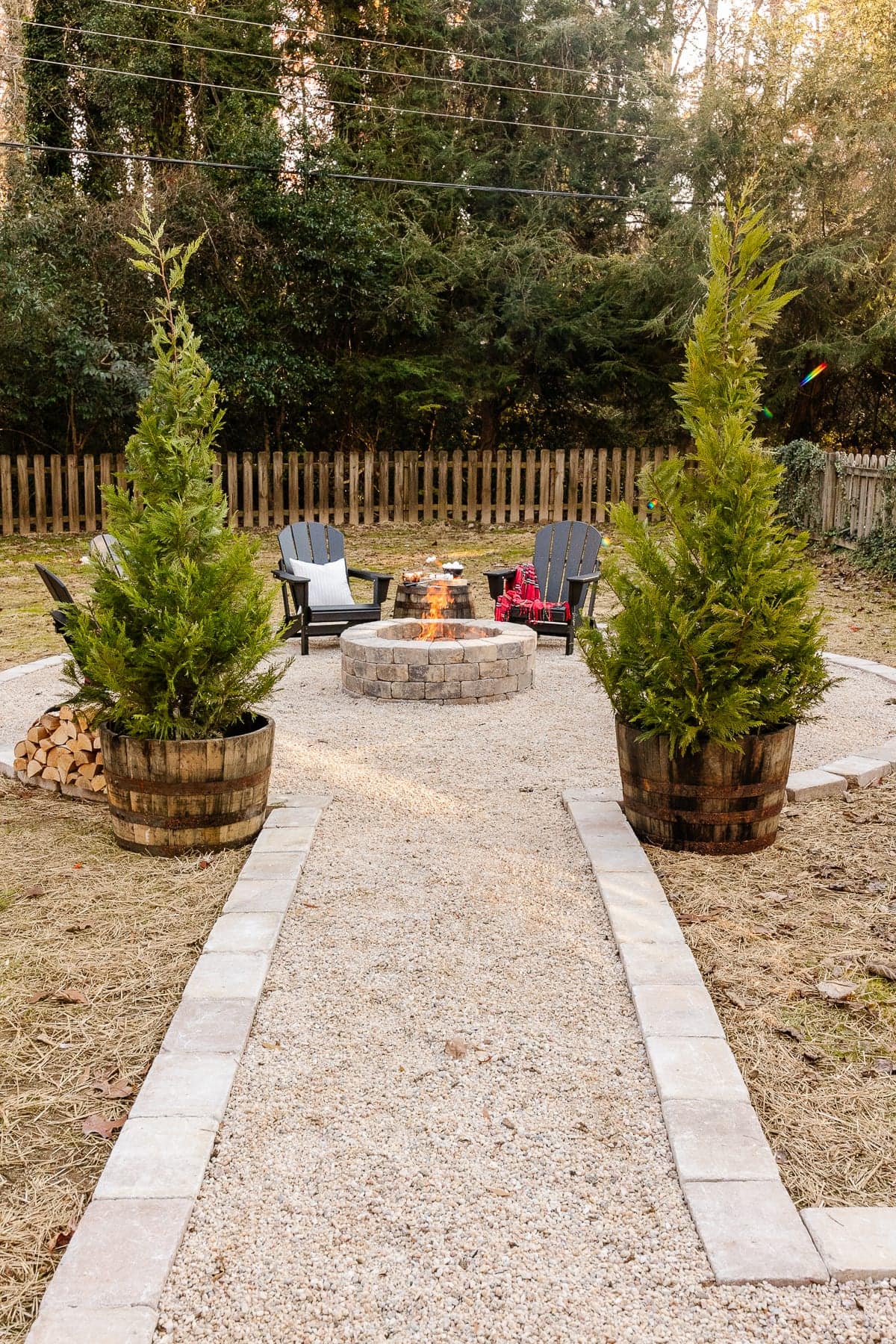 How to Build a Backyard Fire Pit Seating Area