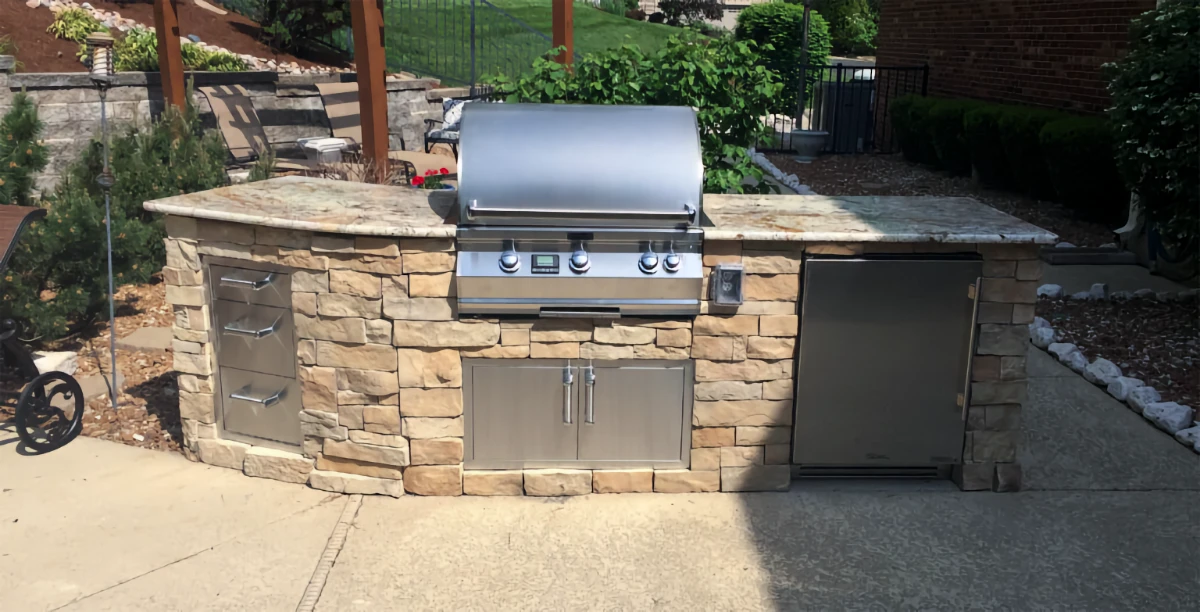 How to Build an Outdoor Kitchen Under $1,000