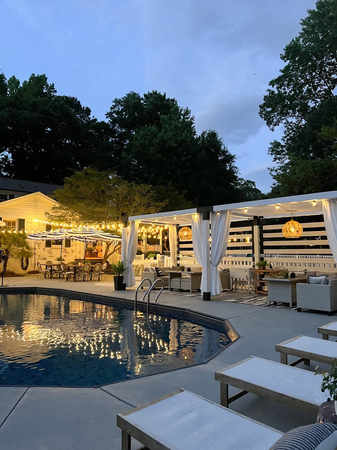 How to Host a Backyard Night Swim Party