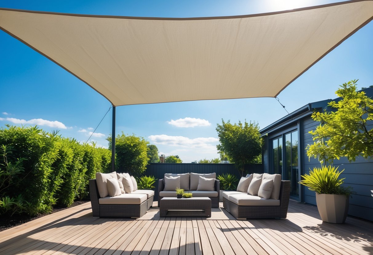 How to Install a Shade Sail in Your Backyard