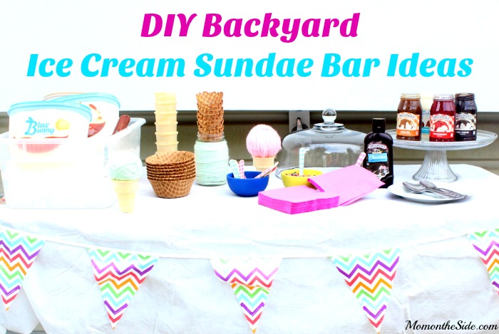 How to Set Up a Backyard Ice Cream Bar