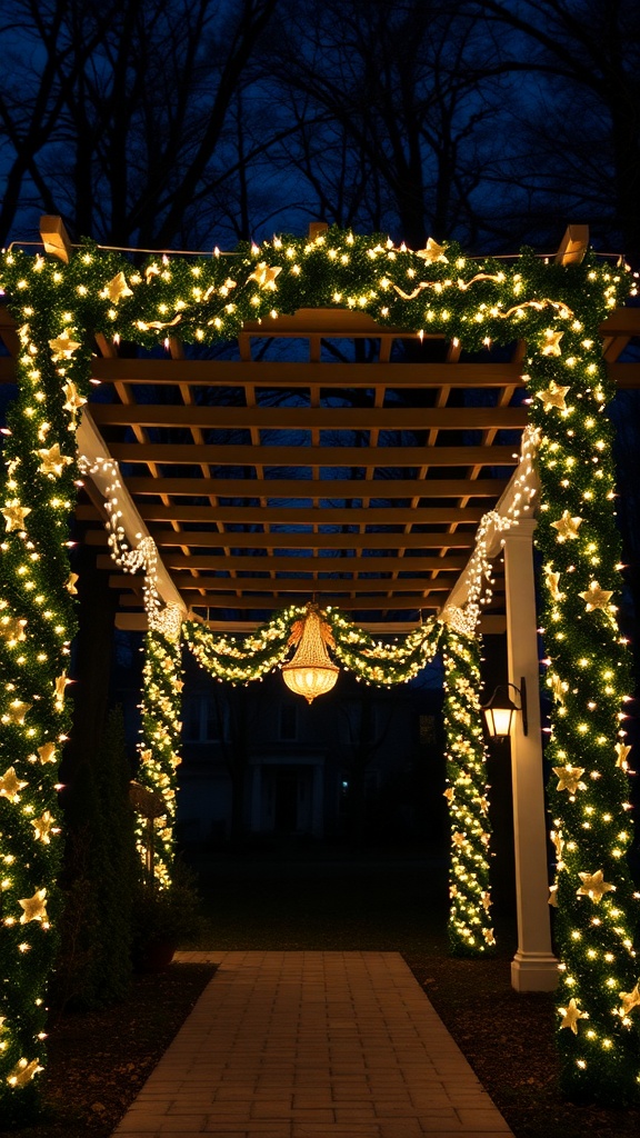 How to Style a Pergola for a Backyard Party