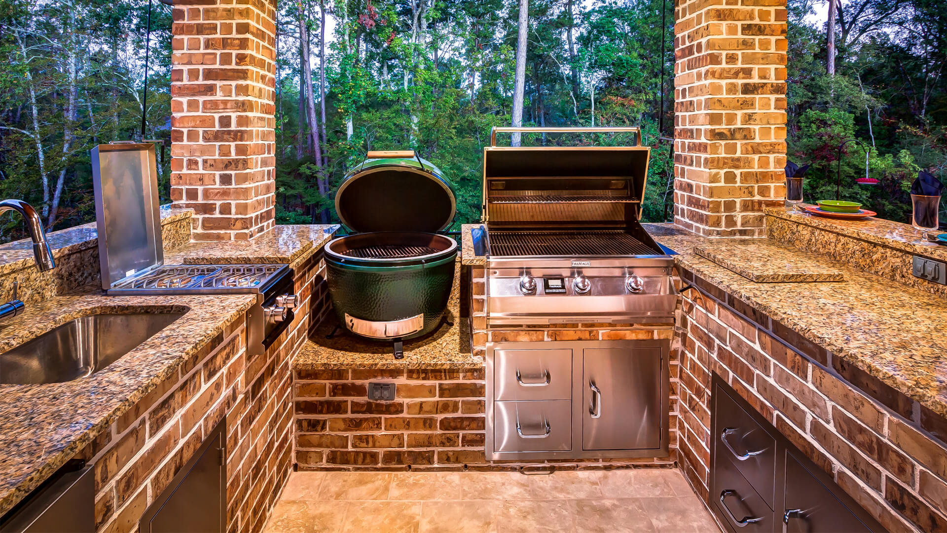 Concrete vs Granite Outdoor Kitchen Countertops